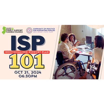 Individualized Support Plan (ISP) 101